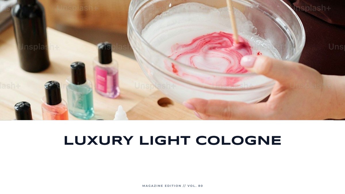 luxury light cologne