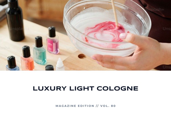 luxury light cologne