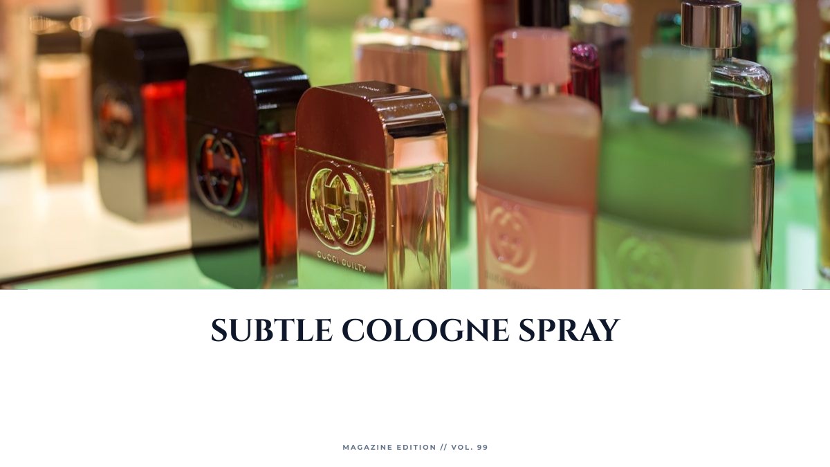 subtle cologne spray