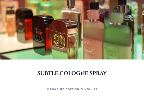 subtle cologne spray
